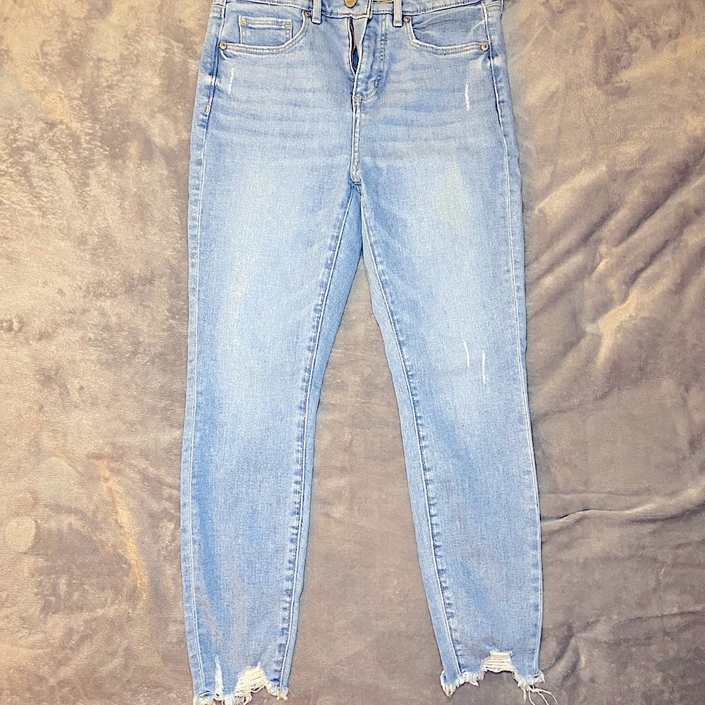 Loft High Waisted Skinny Jean